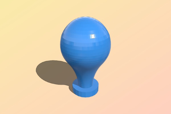 Light Bulb for Mini Desk Lamp | 3d print model
