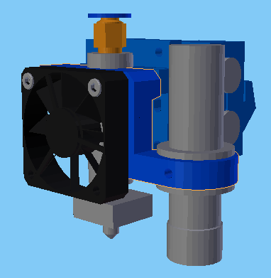 SmartrapCore 1.0 lowered fan_hotend_Zsensor support | 3d print model