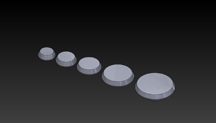 METRIC SOCKET HEAD BOLT PLUGS | 3d print model
