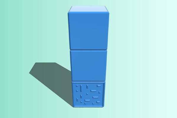 Tower of Pimps + False Towers - Minecraft | 3d print model