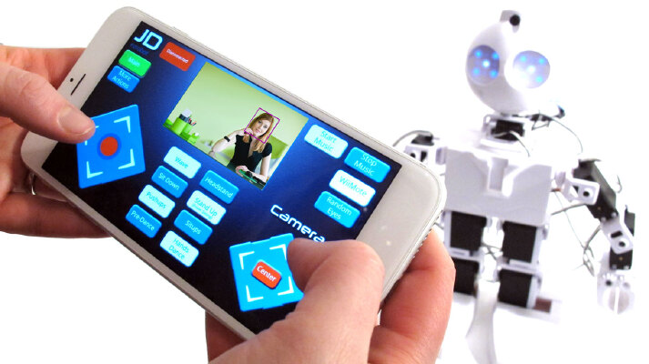 JD Humanoid built with EZ-Bits that clip together | 3d print model