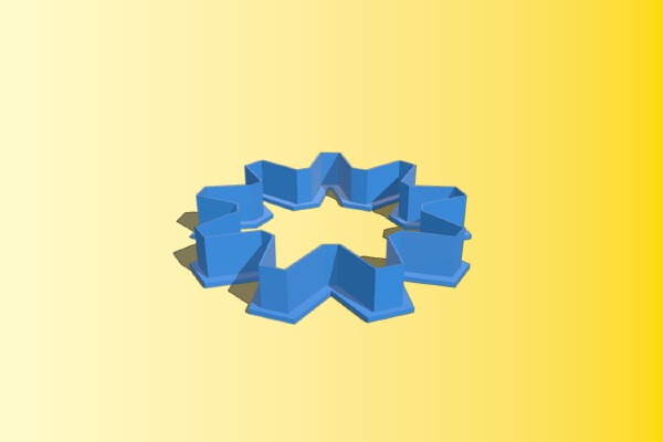 Gear Cookie Cutter | 3d print model