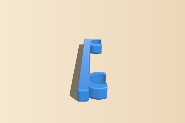 i3 X Endstop Mount for Sainsmart endstops | 3d print model