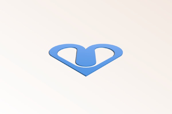 Heart Bookmark | 3d print model