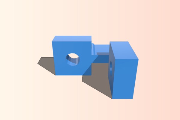 Yazzo Corner Support Puzzle | 3d print model