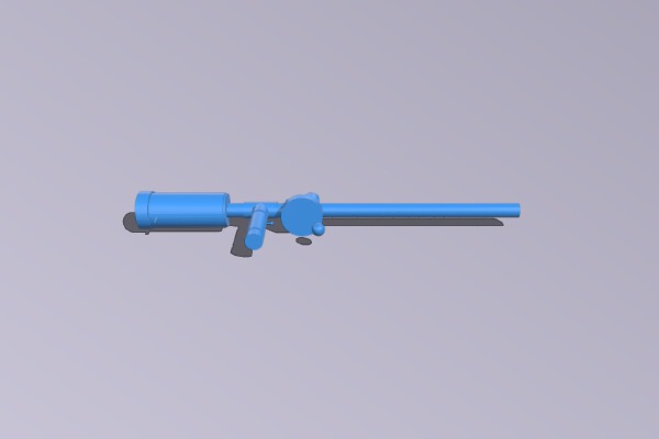 Ping pong ball gun | 3d print model