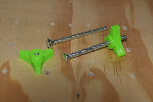 Knob with captive nut | 3d print model