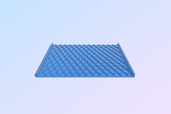 Tamiya Jeep Wrangler 1993 Grill | 3d print model