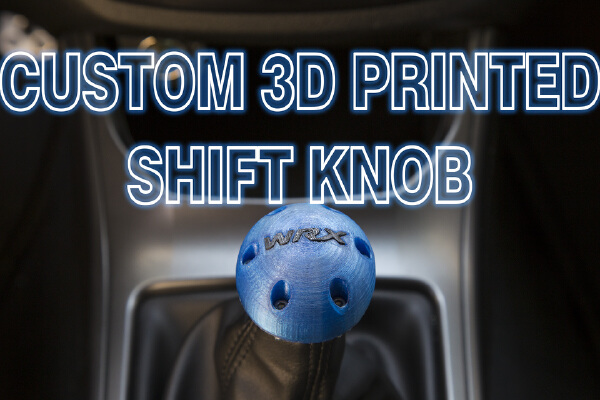 WRX Shift Knob | 3d print model
