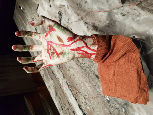 Moving Zombie Hand | 3d print model