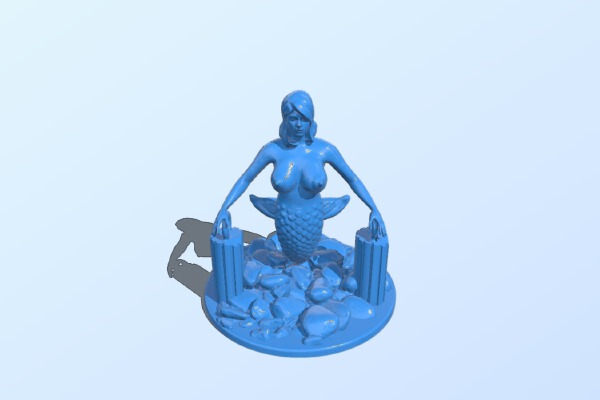 BigMermaid (NSFW) | 3d print model