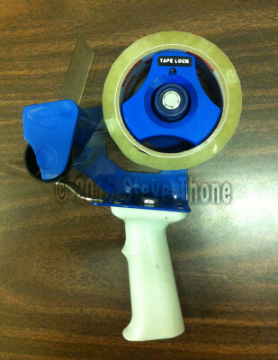 Locking Tape Dispenser Spool (Tape Gun Replacement Spool) | 3d print model