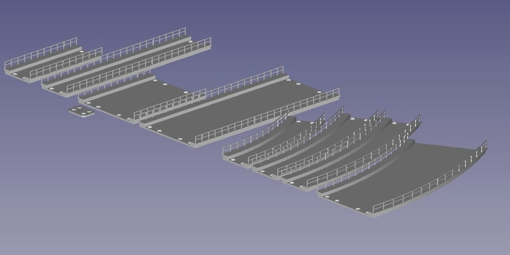 Bridge system Z scale 1:220, OLL v2