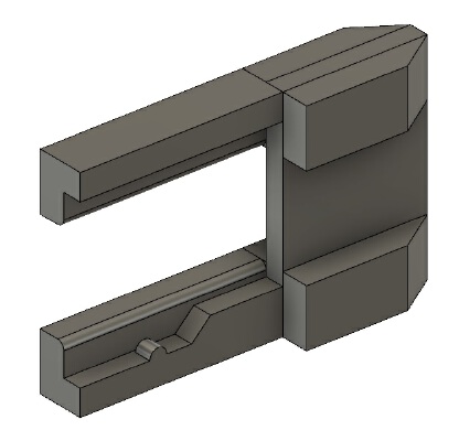Ender 3 Fan Shroud with built-in Micro SD Card holders | 3d print model
