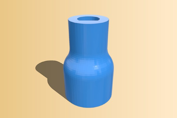QU-BD Z rod coupling | 3d print model