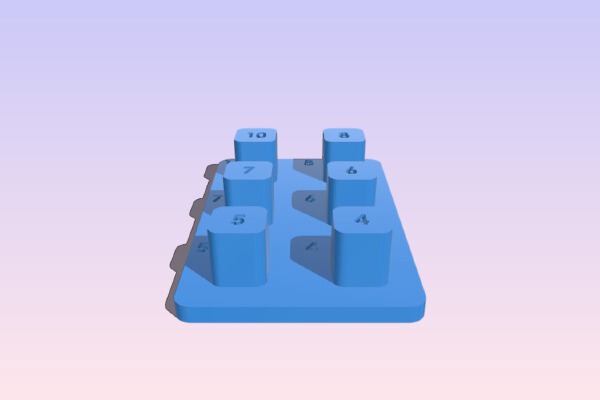 Parametric Socket Organizer | 3d print model