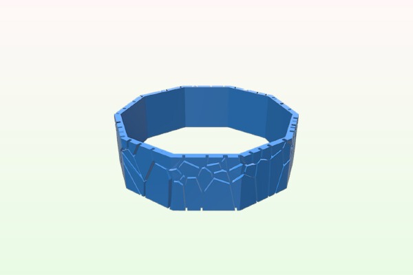Voro Bracelet | 3d print model