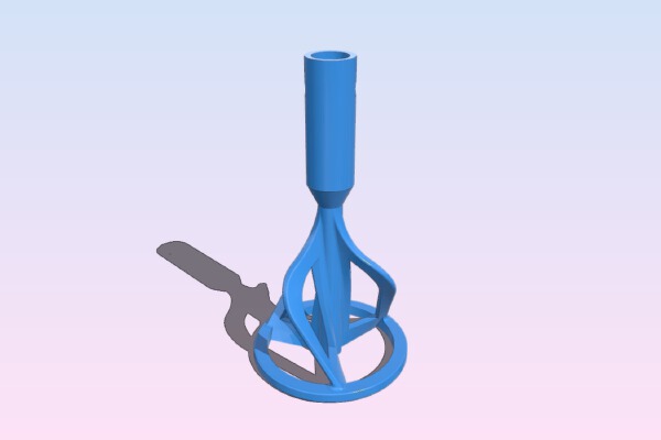 Paint Stirrer with Dowel | 3d print model