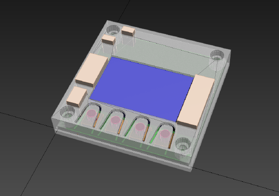 kk 2.1.5 flight controller case | 3d print model