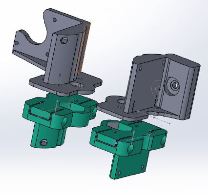 Bind-Reducing ACME Pillow Block X-Ends (Fully Customisable in SolidWorks_ | 3d print model