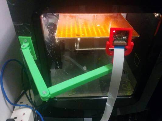 Solidoodle 4 pi camera arm | 3d print model