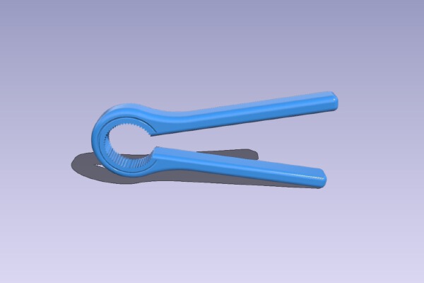 Outil dévisse bouchon bouteille eau (open water bottle) | 3d print model