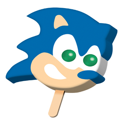 Sonic Gumball Popsicle