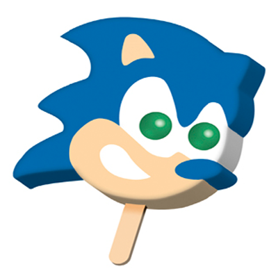 Sonic Gumball Popsicle | 3d print model