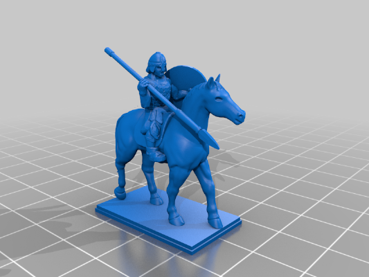 Late Antiquity - Roman Medium Cavalry | 3d print model