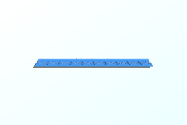 Flower pattern long | 3d print model