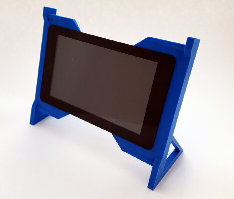Raspberry Pi Touch Display Stand | 3d print model