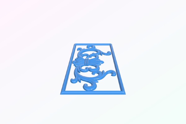 Pattern flowers | 3d print model