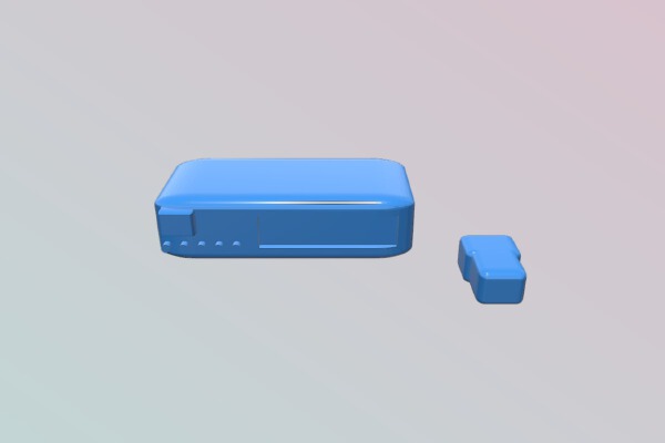 1_10 scale cb radio | 3d print model
