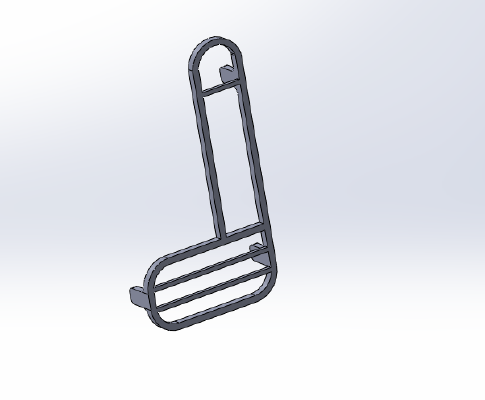 D90 rear light protections | 3d print model