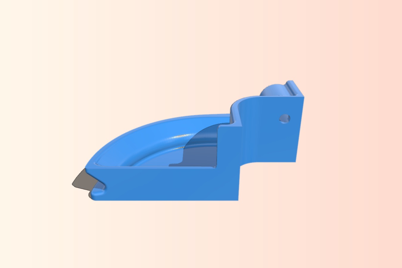 Filament guide for Monoprice Select Mini and Malyan M200