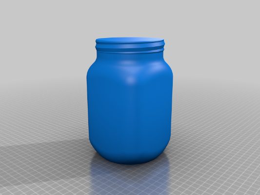 Mason Jar | 3d print model