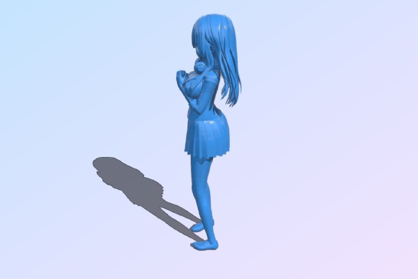 Miss Miku | 3d print model