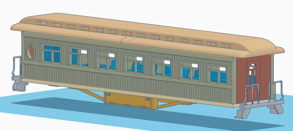 Overland 50ft Coaches in O-Gauge