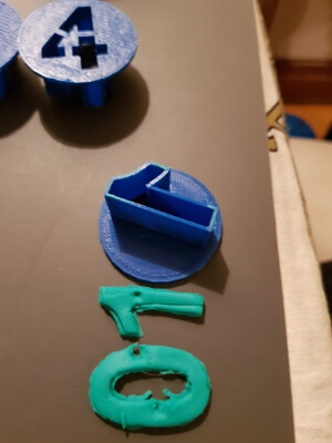 Number cutter for plasticine | 3d print model