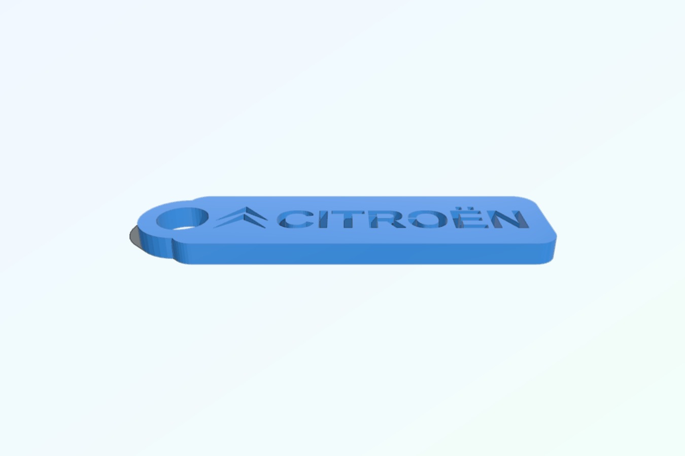Citroen llavero
