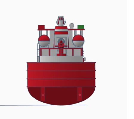 Fireboat Eliska | 3d print model