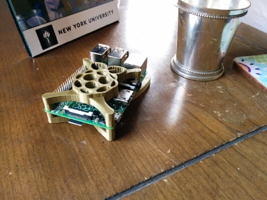 Raspberry Pi B+ Shell Case - Protect your Raspberry Pi while still showing off its devilishly good looks! | 3d print model