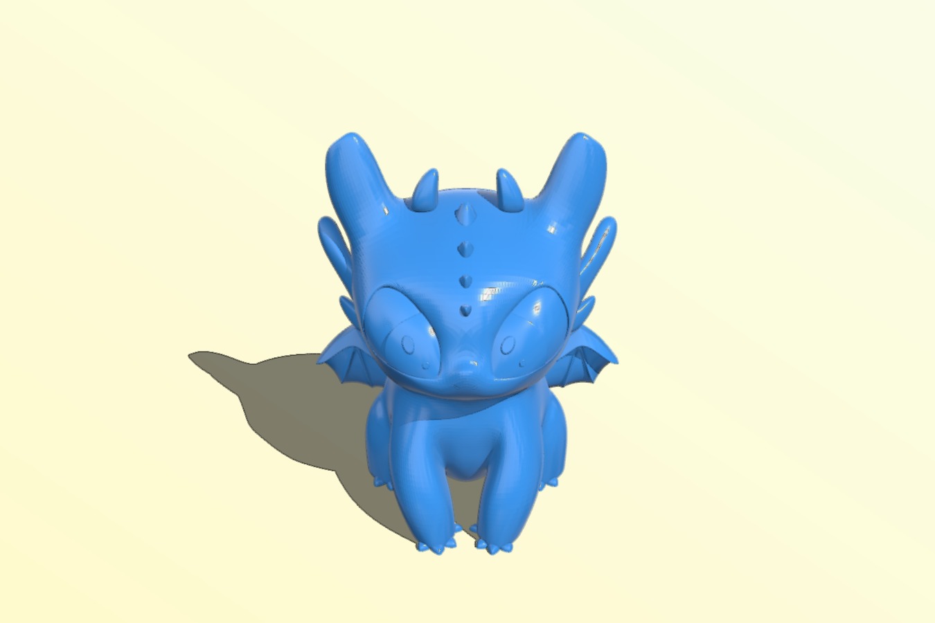 Toothless dragon – Night fury