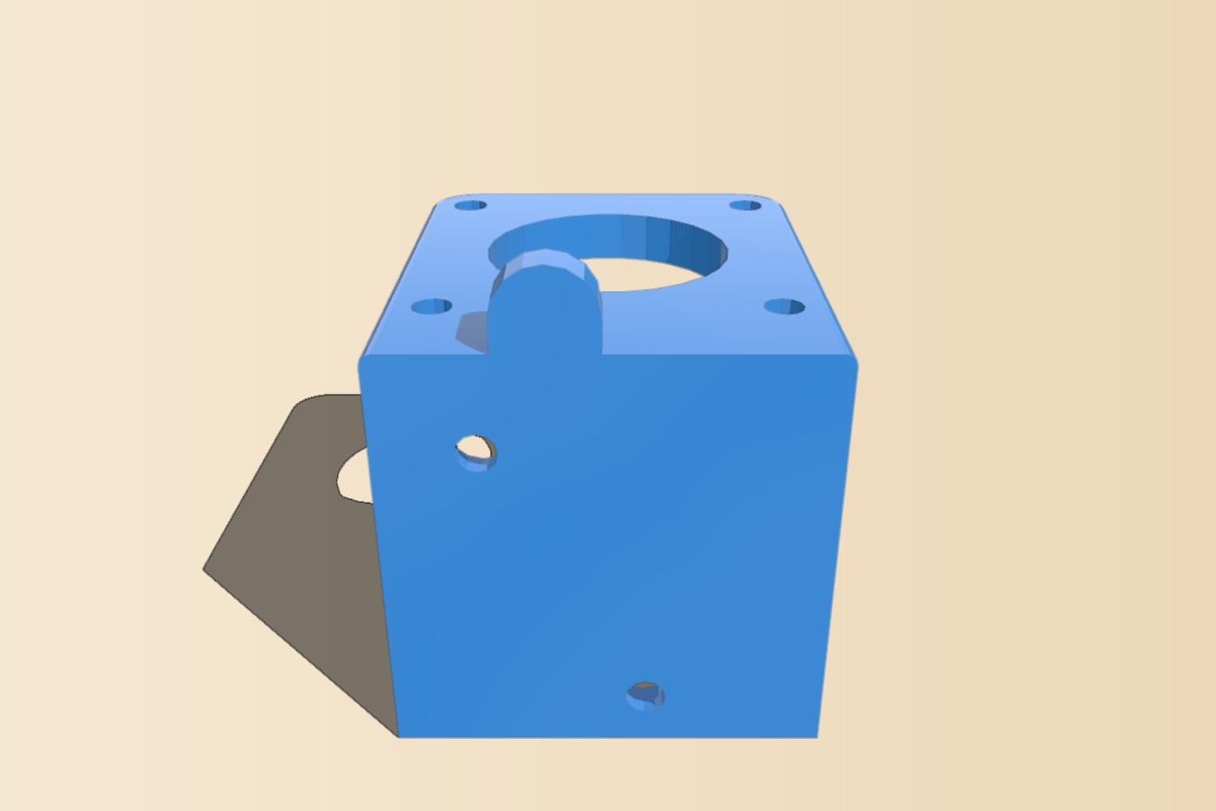 Anycubic i3 Bowden Extruder Mount