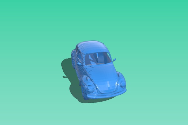 Face car | 3d print model
