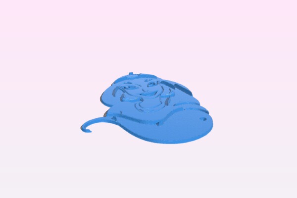 Llavero Jasmín | 3d print model