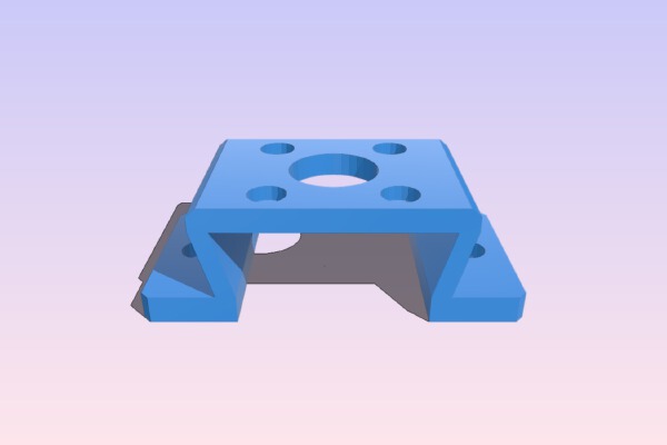 Da Vinci 1.0 Z-Axis Bracket For Noise Reduction | 3d print model