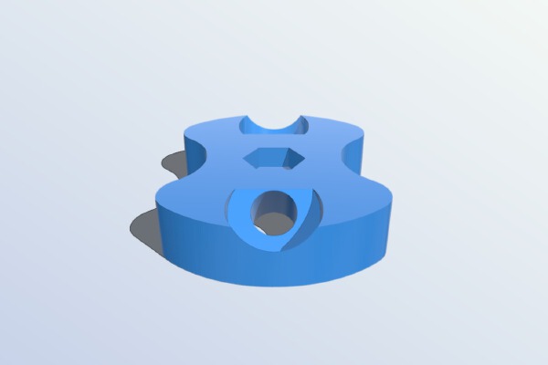 Light led diablo | 3d print model