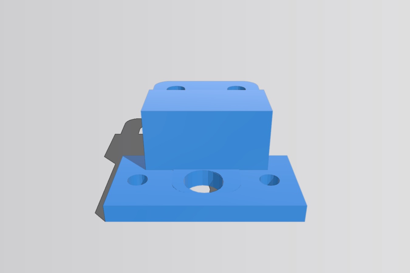 Reinforced Z-Axis Oldham Bearing Block