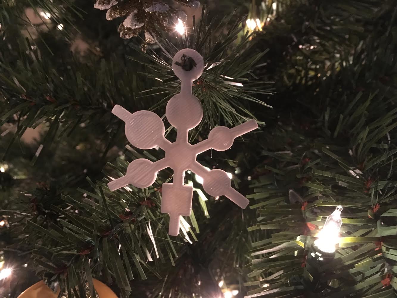 Random Abstract Snowflake Generator